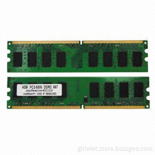 256MB*8 DDR2 4GBV 667MHz RAM, memory works w/ motherboards, ETT original chips, tested